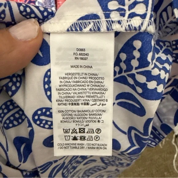 NWT Boden | Alba Tiered Firecracker Gardenia Swirl Cotton Maxi Dress Sz 20-22R - Picture 11 of 11